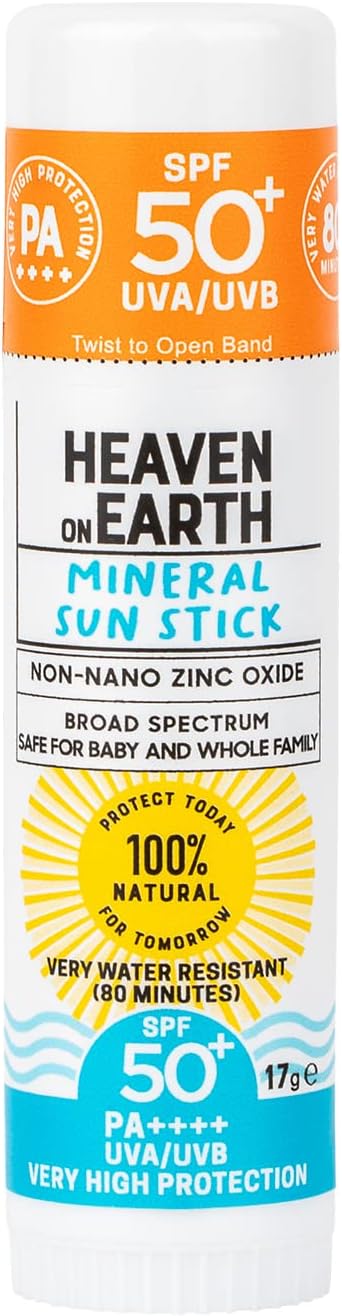 On Earth Suya Dayanıklı Mineral Güneş Koruyucu Stick SPF50+ PA++++ 17 GR