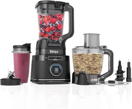 Detect Power Blendsense, 3'ü 1 Arada Blender Processor Pro, 1200 W, Auto IQ Teknolojisi, 2.1 L Power Nutri Sürahi Ve Kapağı, 700ml Power Nutri Bardak, 400ml Power Nutri Kase