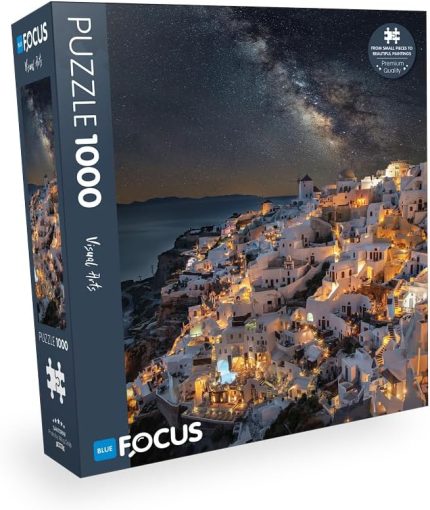 Focus 1000 Parça Puzzle - Santorini