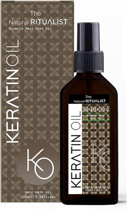 Natural Ritualist Aşırı Yıpranmış Saçlar için Keratin Bakım Yağı 100ML