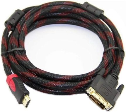 Al-4600 HDMI to Dvi 24+1 Çevirici Dönüştürücü Monitör Kablosu