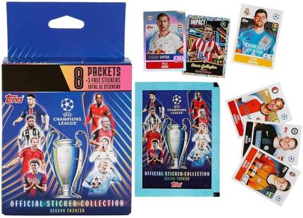 - 2025 UEFA Şampiyonlar Ligi Sticker - Eco pack