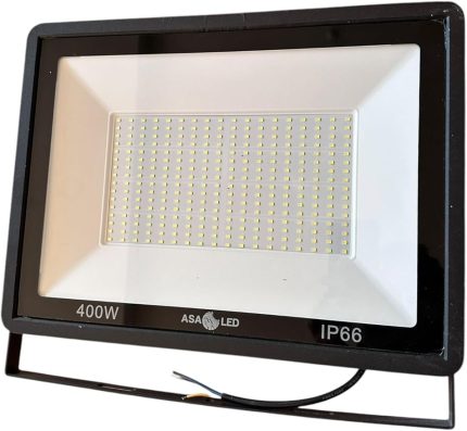 Projektör 30W-400W, Enerji Tasarruflu, Suya Dayanıklı, Uzun Ömürlü Aydınlatma, Bahçe, Dış Mekan, Endüstriyel Kullanım için (400W)