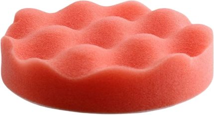 Oto Araç Araba Pasta Cila Polisaj Yumurta Ped Sünger 115 mm Cırtlı Parlatıcı Çizik Giderici Parlatma Pet