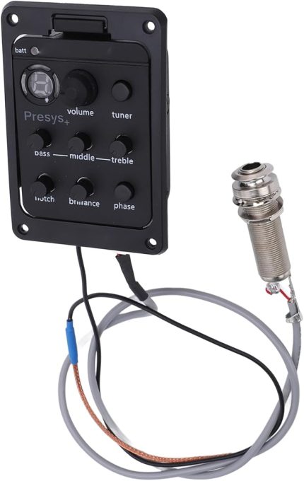 Yüksek Hassasiyet Tuner Guitar Preampikatörü, EQ Ekolayzır Hacim Kontrol LED ekranı, Sonicore Pickup Ile Kompakt Sistem, Presys Için Plus Düşük Pil Göstergesi ışığına Sahip