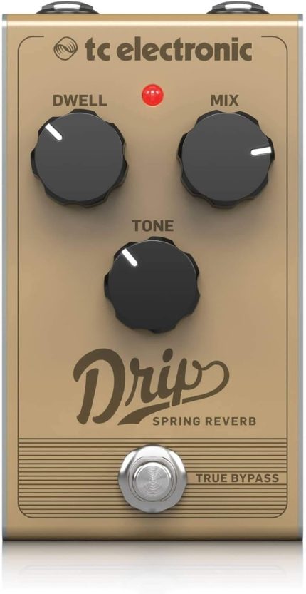 Electronic Drip Spring Reverb Efekt Pedalı