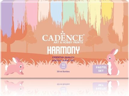 HARMONY AKRİLİK 10'LU SET PASTEL RENKLER 59ML