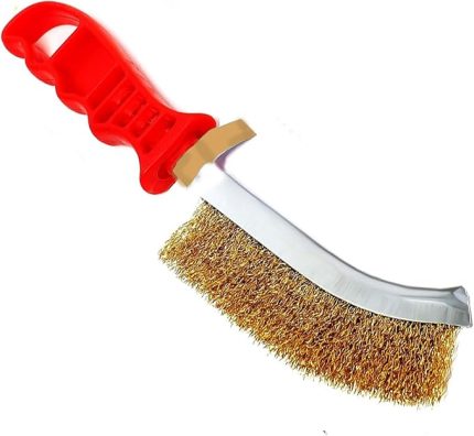 Çok Amaçlı Tel Fırça, Güçlü Çelik Kıllı Tel fırça, Kir, Pas, Korozyon Temizleyici, Mangal, Barbekü İçin İdeal Tel Fırça, Hem iş Hem ev için uygun.