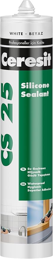 CS 25 Beyaz Silikon, 280ml