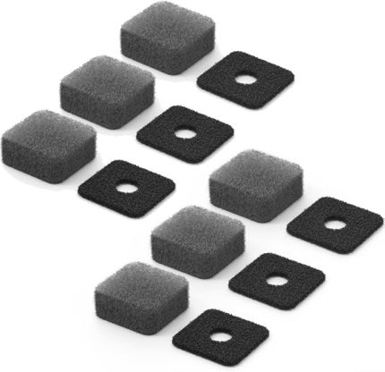 X5/X4/X3 için Mic Rüzgar Muff - Sünger Mic Cam 6 adet, Gürültü Azaltma Mikrofon Rüzgar Muff Aksesuarları Insta360 X5/X4/X3