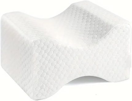 Ortopedik Diz Arası Yastığı – Visco Bacak Destek Minderi | Uyku İçin Ergonomik Yan Yatma Yastığı | Ortopedik Bacak Arası Yastık