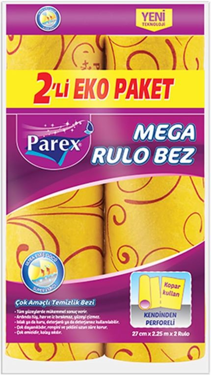 Mega Rulo Temizlik Bezi 2'li Paket
