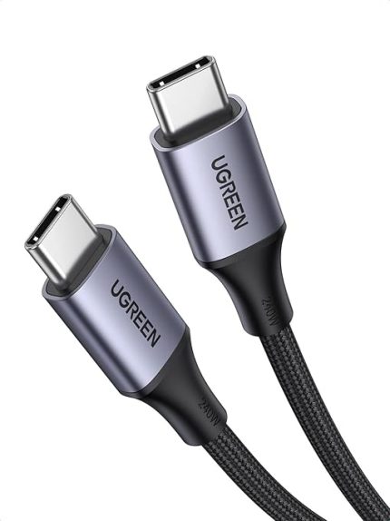 USB C to Type-C PD 3.1 240W 5A Hızlı Şarj ve Data Kablosu 2 Metre