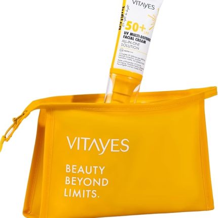 Yüz Güneş Kremi SPF50 Çok Fonksiyonlu Yüksek Uv Koruma Yaşlanma Karşıtı Nemlendirme Cilt Bakımı, 50 ml