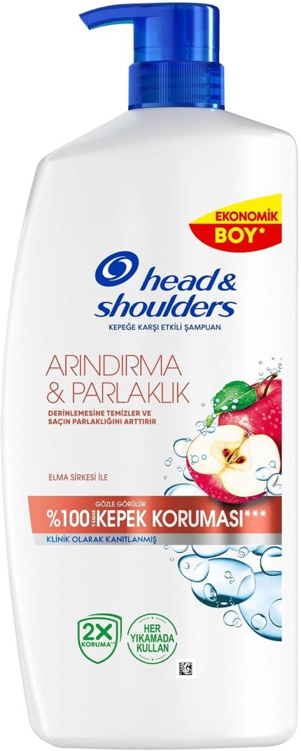 & Shoulders Arındırma ve Parlaklık Kepeğe Karşı Etkili Şampuan 800ml