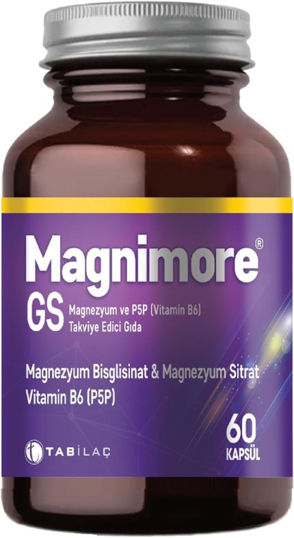 İlaç Magnimore GS 60 Kapsül AROMASIZ Renkli