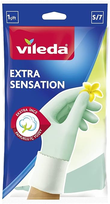 Extra Sensation Eldiven,%100 Doğal Lateks, S