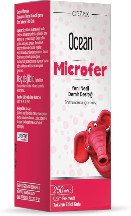 Ocean Microfer Şurup 250 Ml