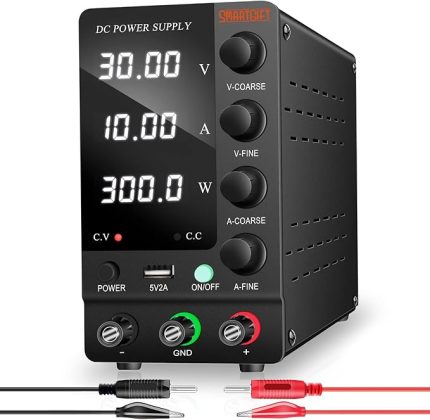 30V/10A SMPS DC Güç Kaynağı Voltaj Regülatörü (Black) SG-C3010