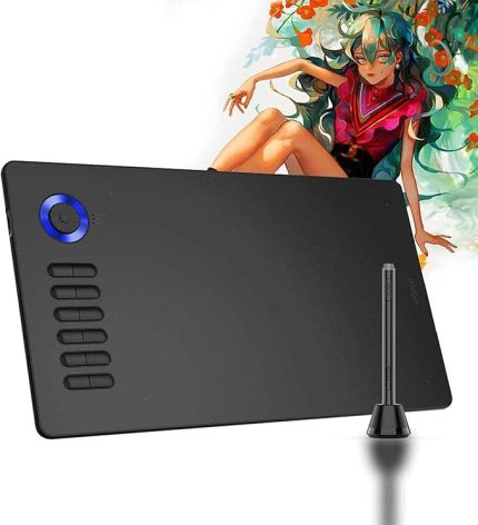 A15 Pro 10x6" 8192 Level 5080 LPI Grafik Tablet + Kalem