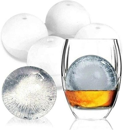 Küre Buzluk Buz Yapma Kalıbı Yuvarlak Küre