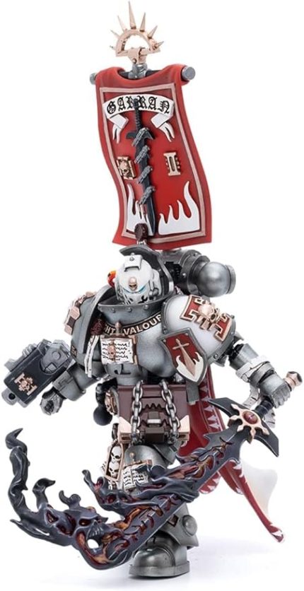 JOYTOY Warhammer 40 K Gri Şövalyeler Castellan Crowe 1/18 Action Figure Savaşçı Sevinç Oyuncak Modelleri