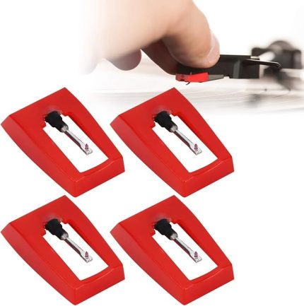 Çalar İğnesi, 4 Adet Fonograf Elektrikli Plak Çalar Pikap İğne Aksesuarı Değiştirme, ION, Fonograf Için