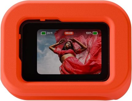GoPro HERO13 Şamandıra Çerçeve | TELESIN Floating Frame For Hero 9-13 | GoPro HERO13/12/11/10/9 Uyumlu Su Altı için Şamandıra Çerçeve