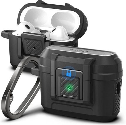 AirPods Pro (2. nesil) Kılıf Lock Fit Matte Black - ACS05485