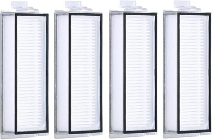 4 adet filtre Hepa Xiaomi Roborock Q7/ Q7+/Q7 MAX/ Q7 MAX + robot süpürge yedek yedek aksesuarları
