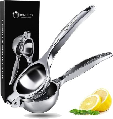 Manuel limon sıkacağı, limon sıkacağı, limon sıkacağı, el sıkacağı, misket limonu el suyu, sağlam ve uzun ömürlü, bulaşık makinesinde yıkanabilir.