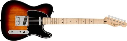 Squier Affinity Series Telecaster 3-Color Sunburst - Maple Elektro Gitar