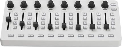 Kontrol Cihazı 43 Düğmeli 8 Düğmeli 8 Basmalı Düğmeli MIDI Miks Konsolu BT Bağlantısı Pil/Tip-C Güç Kaynağı USB MIDI Kontrol Cihazı Çoğu Elektroakustik Enstrüman İçin Mikser