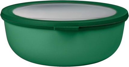 - Multi Bowl Cirqula Round - Kapaklı Saklama Kabı - Buzdolabı için hava geçirmez saklama kutusu ve mikrodalga fırın kabı olarak uygundur - 2250 ml - Canlı Mavi