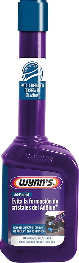 AdBlue® antikristalizasyon katkısı, kristalleşmeye karşı koruma, SCR sisteminin ömrünü temizler ve uzatır, dizel motorlarla uyumlu, 250 ml