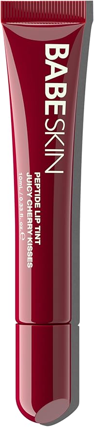 Dudak Bakım Parlatıcı Lip Balm 10 ml | Cherry Tint | Besleyici, Nemlendirici | Peptit,Shea,Cupuaçu