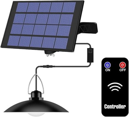 Solar Sarkıt Akıllı Işık Kontrolü Enerji Tasarruflu Dış Mekan Suya Dayanıklı Ev Bahçe Aydınlatması (A tipi tek paket bir lamba uzaktan kumanda beyaz ışık)