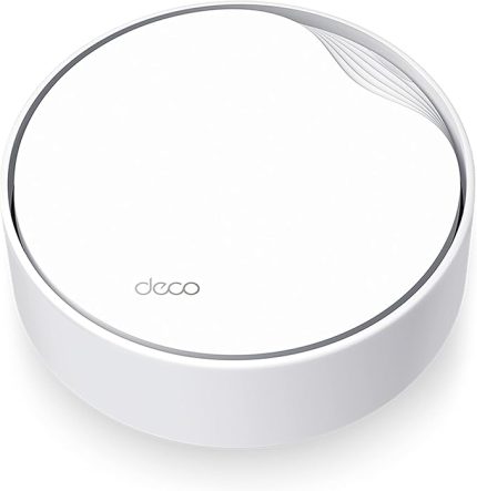 Deco X50-PoE 1-pack, AX3000 Mbps, PoE Destekli, Dual-Band, 2,5Gbps Ethernet Portu, 150 Cihaza Kadar Bağlantı, 230 m² 'ye Kadar Kapsama, Mobil Uygulama ile Kolay Kurulum, Wi-Fi 6 Mesh Sistemi