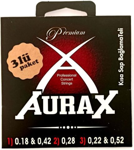3ARX18 Üçlü Paket Kısa Sap Bağlama Teli 018 Profesyonel