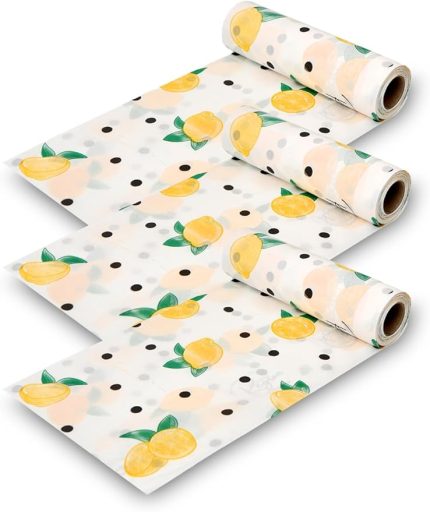 At Masa Aktivite ve Piknik Örtüsü 100x120 cm 3 Rulo LİMON