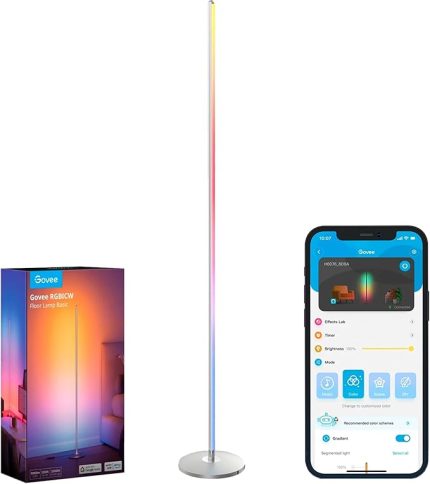 RGBICW Smart Corner Floor Lamp