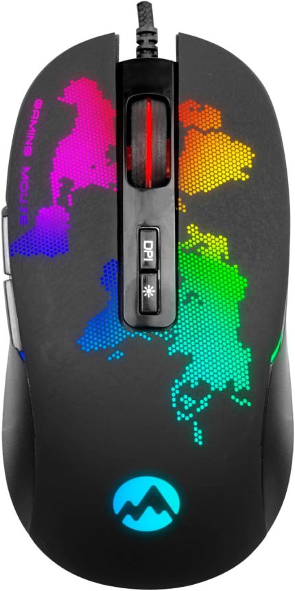 Everest GX69 JAVELIN Usb Siyah RGB Ledli 7D Optik Gaming Oyuncu Mouse