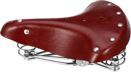 Vintage Klasik Bisiklet Selesi - Rahat PU Deri Koltuğu - Retro Cruiser Yol Touring BMX için