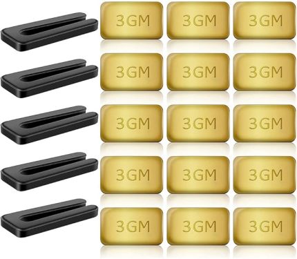 adet balans seti, tavan vantilatörü, kanat için, 5 parçalı elastik fan, denge klipsi ve 15 adet, kendinden yapışkanlı 3G metal ağırlıklar