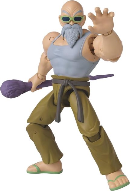 16 cm Dragon Ball Mutenroshi Poz Verilebilir Figür, Dragon Stars Serisi