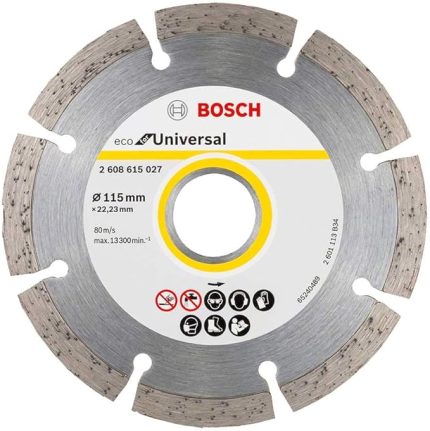 Professional Eco for Universal Segmanlı Elmas Kesme Diski, Küçük Avuç Taşlama Makineleri için