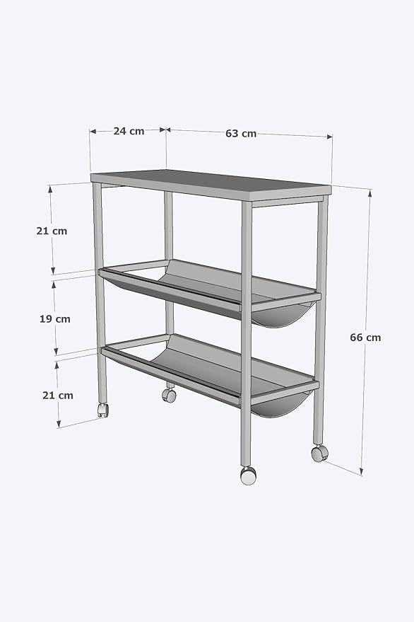 Dergilik Kumaş Raflı Çanta Gazetelik Kitaplık Çok Amaçlı Koltuk Yan Sehpa Sunumluk - Görsel 5