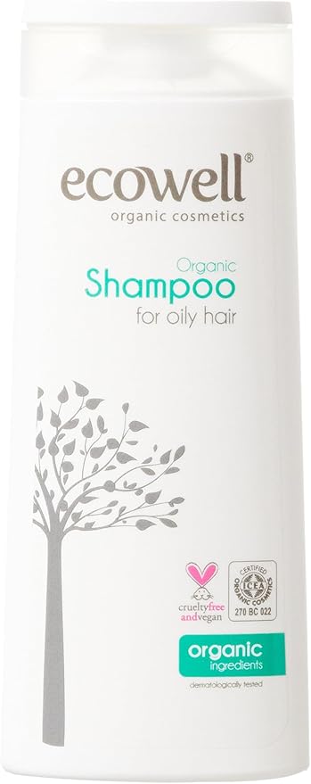 Organik Yağlı Saçlar için Vegan Saç Şampuanı (1 x 300 mL)