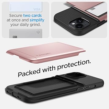 iPhone 14 Plus ile uyumlu Kılıf Slim Armor CS Rose Gold - ACS04912 - Görsel 3