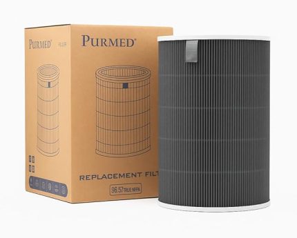 Xiaomi Smart Air Purifier 4 Lite Uyumlu Gri HEPA Filtre | Yüksek Verimli Yedek Filtre | PM2.5, Toz ve Alerjen Giderici | Hava Temizleyici Uyumlu Parça